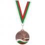 Медал с номерация и трикольор