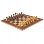Шах с модернистични фигури и дъска орех/дъб