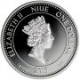 Сребърна монета с частично позлатяване "Хигия (Салус), Богинята на здравето и красотата