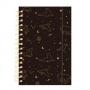 Тетрадка A5 PPL Constellations спир., 80 л.ред, 80 г/м2 ivory с ластик