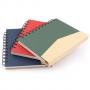 Еко бележник с твърди корици и химикалка