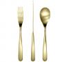 HERDMAR Комплект прибори за хранене CENTURY- 30 части - позлатени / мат