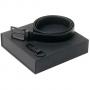 Комплект ключодържател и колан TEXTUM BLACK