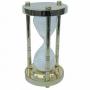 Пясъчен часовник Sea Club, с три колони, месинг