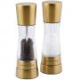 COLE&MASON Комплект мелнички за сол и пипер “DERWENT MAT GOLD“ - 19 см. - с механизъм за прецизност