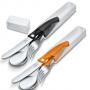 Комплект Victorinox SwissClassic, кухненски сгъваем нож, вилица и лъжица