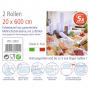 ROMMELSBACHER Ролки за вакуумиране 20х600 см. - 2 броя