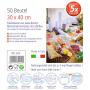 ROMMELSBACHER Двуслойни пликове за вакуумиране - размер 30х40 см. - 50 бр.