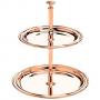 ZILVERSTAD Етажерка за сладкиши с медно покритие