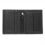 Мъжки черен портфейл  SILVER FLAME - колекция Бъфало