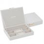 Кутия за бижута цвят бяло - ROSSI