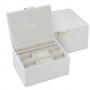 Кутия за бижута цвят бяло - ROSSI