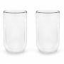 BREDEMEIJER Сет от 2 двустенни стъклени чаши - 400 мл.