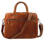 Кожена хоризонтална чанта Klondike EARL, коняк