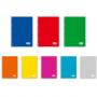 Тетрадка A4 спир.тв.корица UV Single Colour, 160 л.ред, 4 теми
