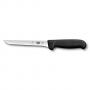 Кухненски нож Victorinox Fibrox Safety Grip за обезкостяване, широко острие с извит заден ръб 150 mm