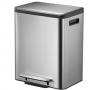 EKO EUROPE Кош за разделно събиране на отпадъци с педал “ECO CASA“ - матиран - 2 х 12 л.