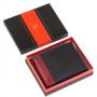 Мъжки портфейл черно с червено - PIRRE CARDIN