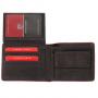 Мъжки стилен портфейл с червено -PIERRE CARDIN