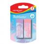 Гумичка пастелна, с картонена опаковка, 2 бр. блистер