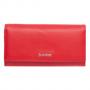 Дамско портмоне Червено -мат- ROSSI