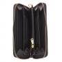 Дамско портмоне цвят Черен с пеперуда ROSSI