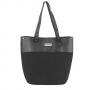 Дамска черна чанта- еко кожа Pierre Cardin