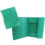 Папка с ластик A4, 400 г, зелена, Buffetti