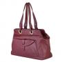 Дамска чанта цвят Винено червен - ROSSI