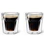 LEOPOLD VIENNA Сет от 2 двустенни стъклени чаши - 100 мл.