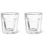 LEOPOLD VIENNA Сет от 2 двустенни стъклени чаши - 100 мл.