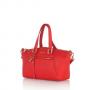 Дамска малка елегантна чанта в червено - ROSSI