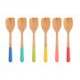 PEBBLY Бамбукова шпатула 30 см. - различни цветове