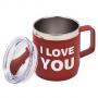Термо чаша I LOVE YOU