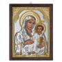 Икона посребрена Светa Богородица Йерусалимска