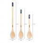 ZYLISS Комплект от 3 бр. дървени лъжици