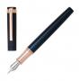 Метална писалка Prestige Rose Gold Navy