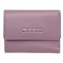 Дамско портмоне цвят лавандула шагрен - ROSSI