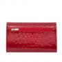 Дамско портмоне цвят Червен крокодил  - ROSSI