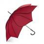 Дамски чадър PIERRE CARDIN – червено и черно