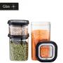GEFU Сет от 3 бр. стъклени канистери с херметическо затваряне “PANTRY“