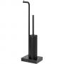 BLOMUS Комплект стойка за тоалетна хартия + четка MODO - цвят черен