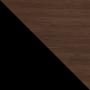 UMBRA  Дървена табуретка с място за съхранение “WOODROW“ - цвят черен / орех