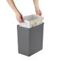 EKO Кош за отпадъци с TOUCH механизъм “MORANDI TOUCH“ - сив - 20 л.