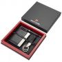 Стилен подаръчен сет PIERRE CARDIN - калъф за документи, ключодържател и химикал