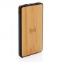 Бамбукова Wireless преносима батерия 8000 mAh
