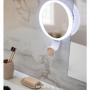 INNOLIVING Двойно козметично огледало с LED светлина INN - 806