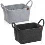 KELA Текстилна кошница - органайзер “Fay“ - тъмно сива
