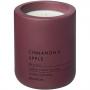 BLOMUS Ароматна свещ FRAGA размер L - аромат Cinnamon & Apple - цвят Port