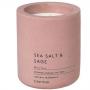 BLOMUS Ароматна свещ FRAGA размер L - цвят Withered Rose - аромат Sea Salt & Sage